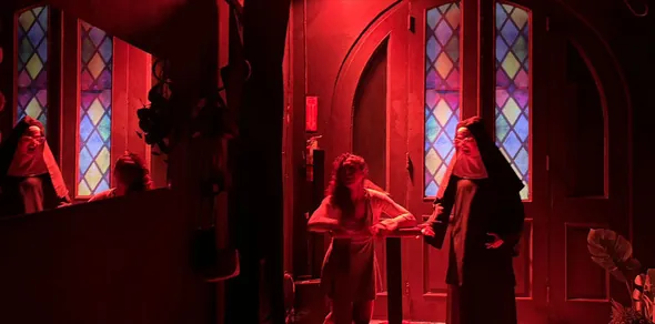 Escena de una producción teatral de Patricia Fortuño Zeno
